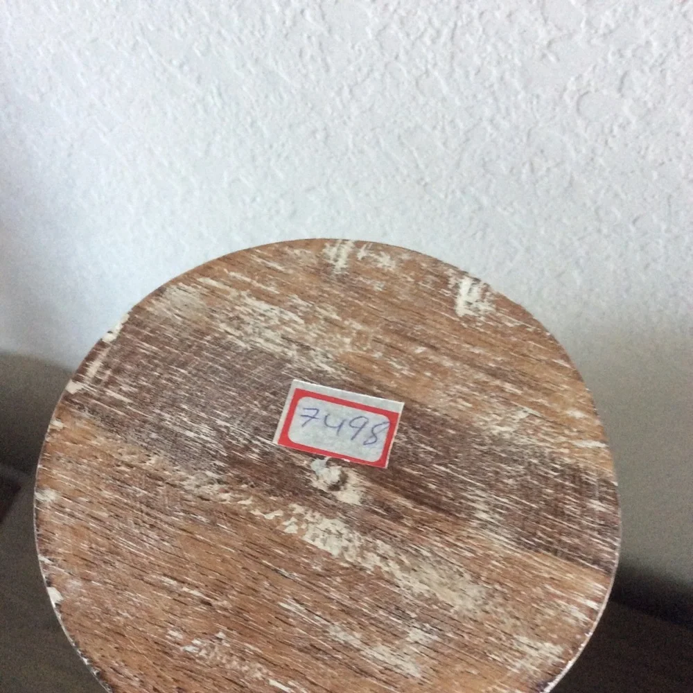 Candle Holder Wood & Metal